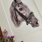 'Horse Study' Limited Edition Print